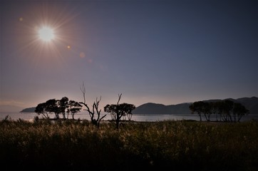 琵琶湖の風景