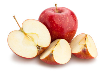 red apple