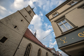 Fototapeta na wymiar Allerheiligenkirche in Erfurt