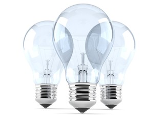 Light bulbs concept