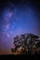 Fototapeta na wymiar Pennsylvania Starry Night