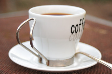 Cup of morning coffee