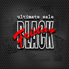 grunge black grid sale03