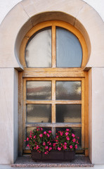 Fototapeta na wymiar oriental window