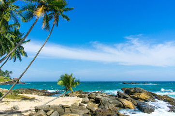 Palolem Beach lagoon, Goa. India.