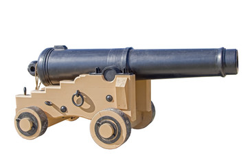 imitation old coastal position of ship gun