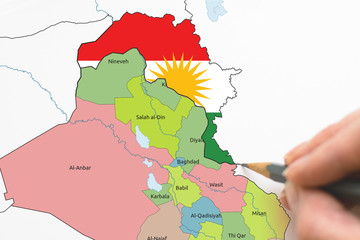 Kurdistan referendum - cutting the borders between iraq and Kurdistan region
