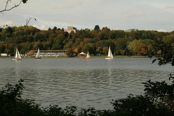 view to baldeney see, Essen