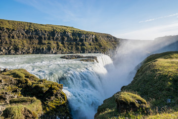 Gullfoss waterfall, Iceland