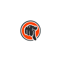Pointing-Hand-logo-vector