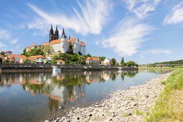 Fototapeta premium castle in Meissen, Saxony, Germany