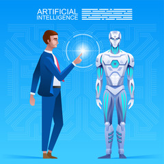 Creation of the artificial intelligence.