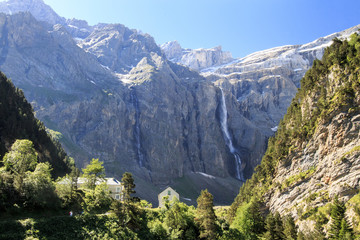 Cirque de Gavarnie et sa cascade