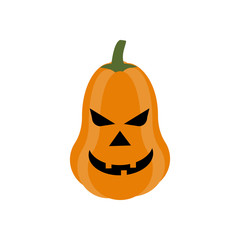 Jack-o-lantern pumpkin illustration