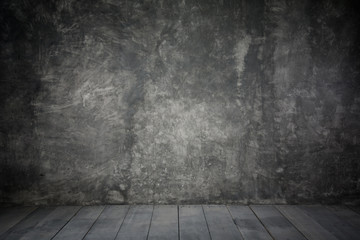 background cement wall scene, dark background