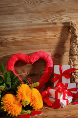 Naklejka premium The day is celebrated for all lovers around the world with no exceptions.