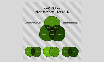 Hand Drawn Venn Diagram Template