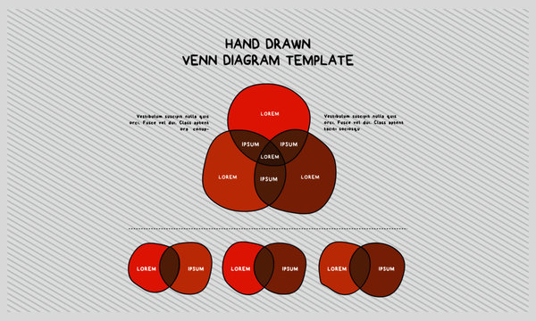 Hand Drawn Venn Diagram Template