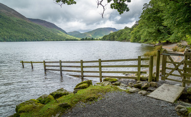 View of Buttermere, Lake District UK