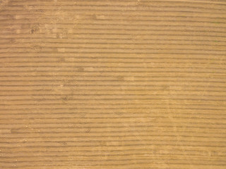 Aerial view of harvest fields