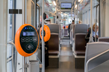 Modern public transportation ticket validator