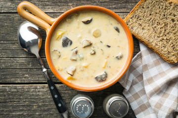 Cream of mushroom soup.