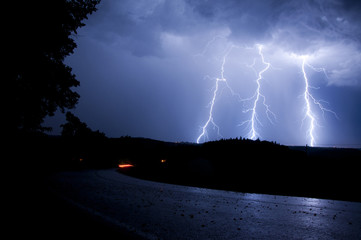 lightning storm