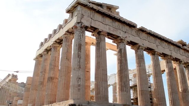 parthenon in acropolis