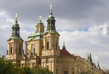Fototapeta na wymiar Nikolauskirche in Prag