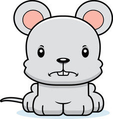 Cartoon Angry Mouse