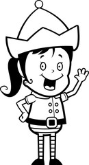 Elf Waving