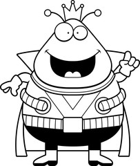 Cartoon Martian King Idea