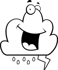 Storm Cloud Smiling