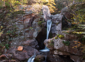 Upper tier of Kent Falls