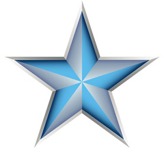 Obraz premium Metal Star illustration