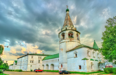 Fototapeta na wymiar View of the Kremlin in Suzdal, a UNESCO heritage site in Russia