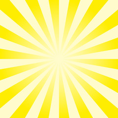 Divergent rays background . Vector illustration.