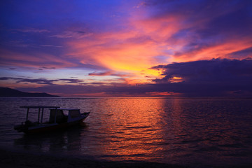 Fototapeta na wymiar Sunset (Bali)