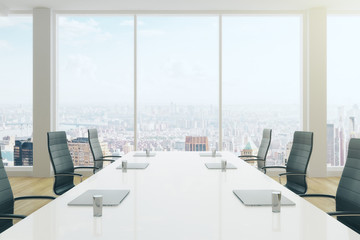 Modern meeting room interior