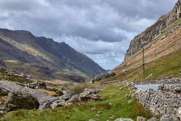 Mountains in Wales.