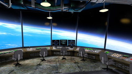 宇宙ステーション © tsuneomp