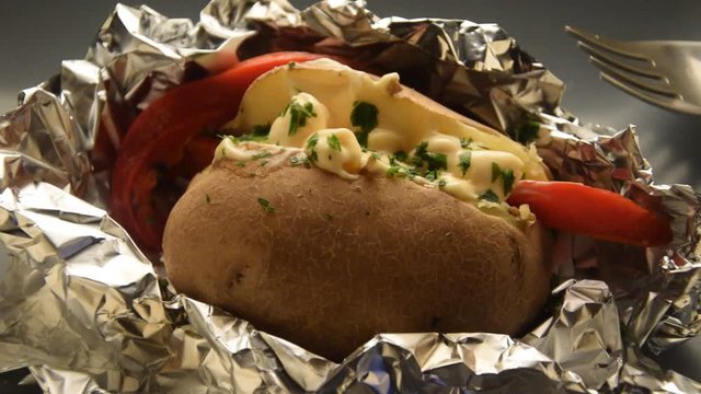 Patata al cartoccio En papillote Pepes Cocina video Papillot Cucina Patate Cuisine Papas Comida