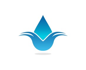 Water drop logo