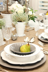 Elegant table setting