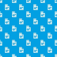 Web setting pattern seamless blue