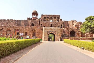 One of the oldest forts in Delhi, India, the Pura Qila was constructed by the Afghan King, Sher Shah Suri on what was supposed to be Indraprastha, the capital of the Pandavas.