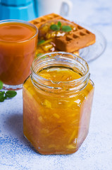 Traditional orange jam