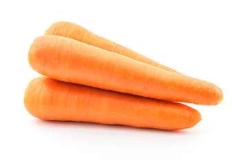 Carrot isolated on white background