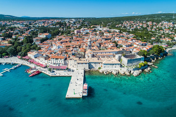 The Old Town of Krk, Croatia