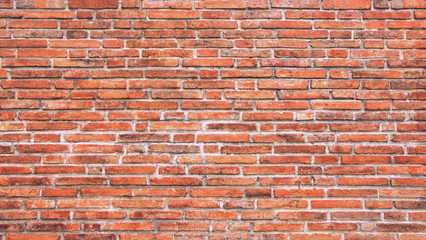 Brick wall texture background,image used retro filter